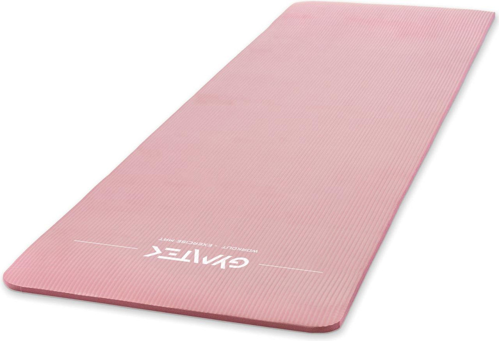 Коврик (мат) для йоги и фитнеса Gymtek NBR 1см розовый Киев - изображение 2