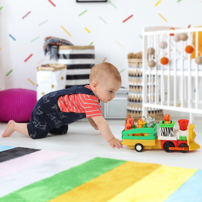 Розвиваюча іграшка Kiddi Smart Паровоз Лімпопо (світло, українська мова) (063396) Вінниця - фото 9