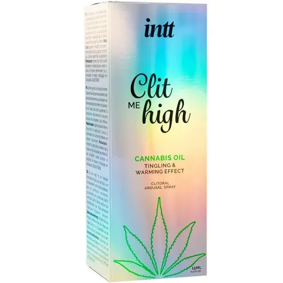 Збуджувальний гель для клітора Intt Clit Me On High Cannabis Oil 15 мл, сильна стимуляція Львів