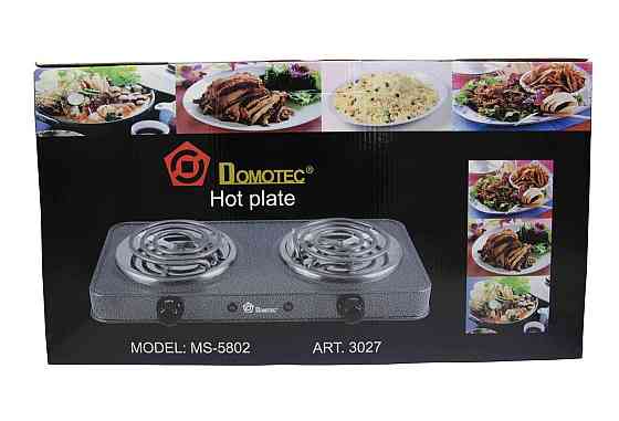 Электроплита двух комфорная Domotec MS-5802 - 3027 Днепр