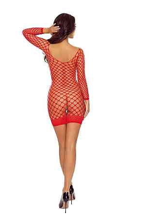 Бодистокінг Passion BS108 One Size, red Sex Aura Київ
