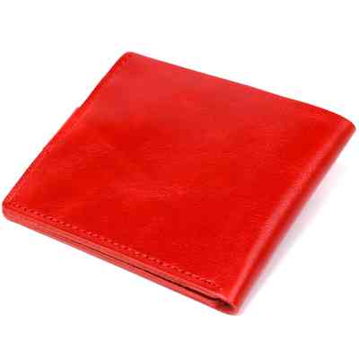 Портмоне Shvigel Кожаное Красное (16461) Винница