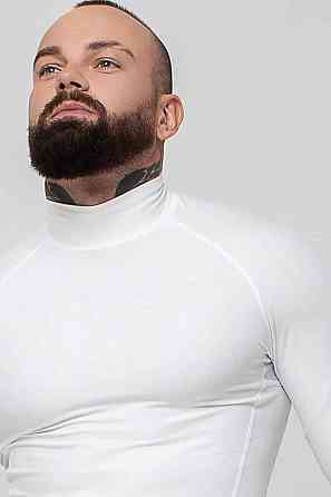 Чоловічий термогольф TotalFit CARPATHIAN TMR6-S10/Y10 Белый, 3XL Киев