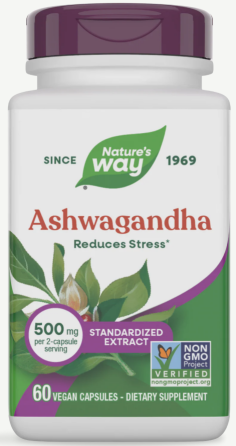 Ашваганда Nature's Way Ashwagandha 60 капс Київ