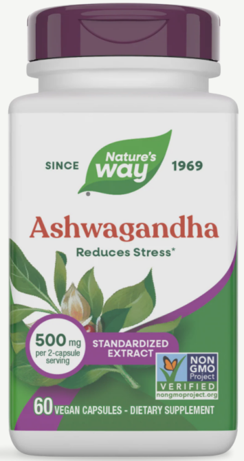 Ашваганда Nature's Way Ashwagandha 60 капс Киев - изображение 3
