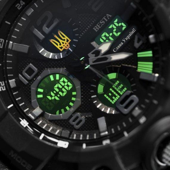 Мужские наручные часы Besta Peremoga (Черные) Винница - изображение 8