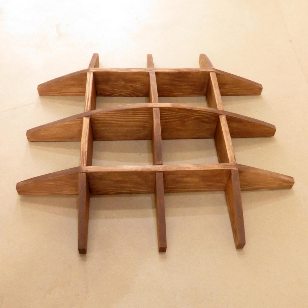 Настінна книжкова полиця "Володар" мускат Миколаїв - фото 5