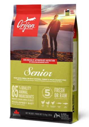 Orijen Senior (Ориген Сеньор) сухий корм для літніх собак 11.4 кг. Запоріжжя