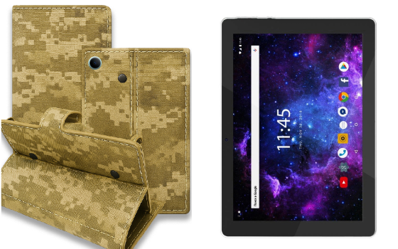 Книга-трансформер для планшета Assistant Ap-108 Cetus, цвет Black Pixel Киев