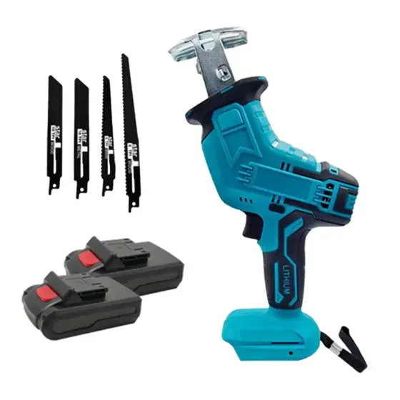 Портативная сабельная пила в чемодане LITHIUM 2 аккумулятора 48V Коломия