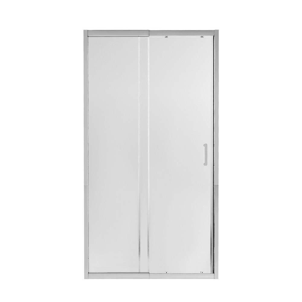 Душевая дверь в нишу Qtap Taurus CRM201-11.C6 97-108x200 см, стекло Clear 6 мм, покрытие CalcLess Киев - изображение 1