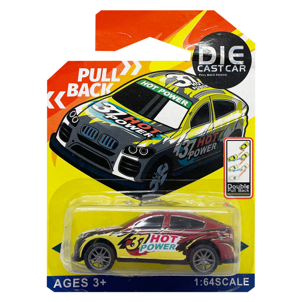 Машинка игровая металлическая 