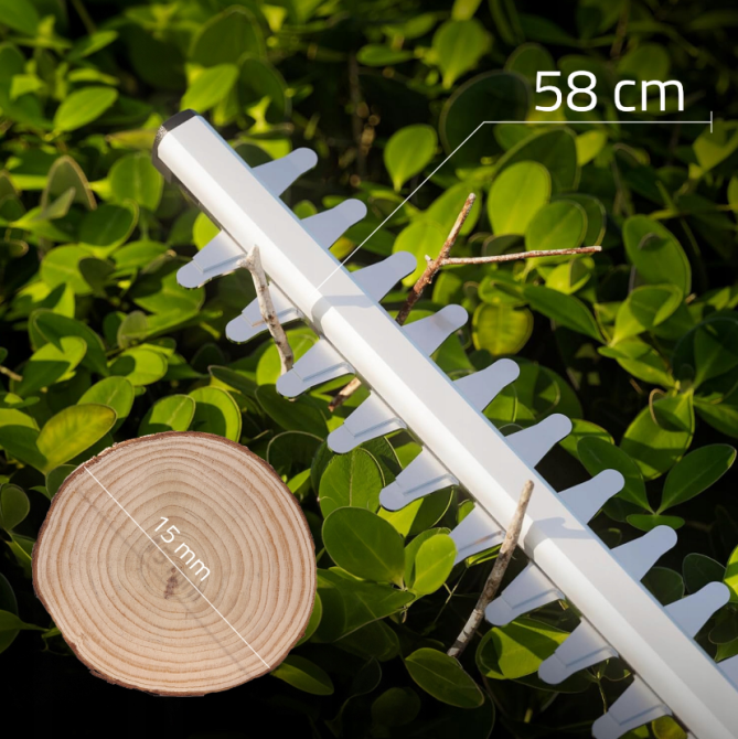 Кущоріз акумуляторний Maltec 58см 20В + акумулятор Maltec 20В 2А·год (Польща) Київ - фото 4