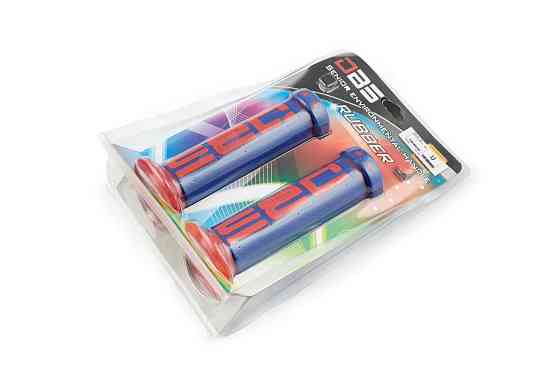 Ручки керма (mod:1, синьо-червоні) DBS (#YMBT) Київ