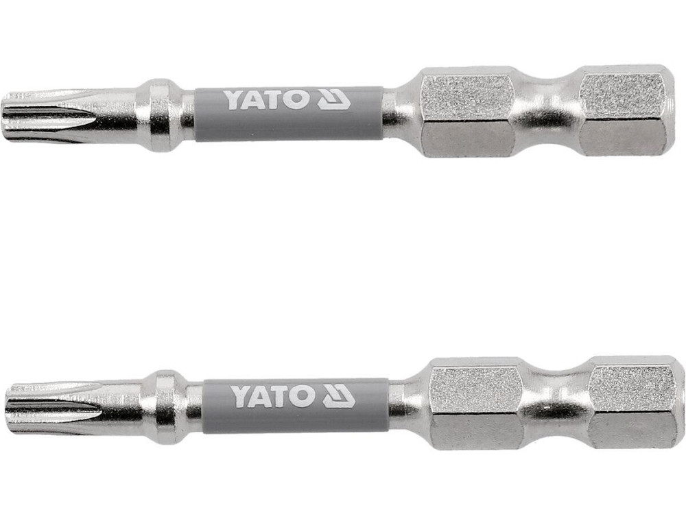 Насадка викруткова YATO TORX T20 х 50 мм. HEX 1/4", покрита нікелем, 2 шт.[10] Одеса - фото 1