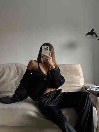 Жіночий стильний повсякденний велюровий костюм велюр плюш Одеса