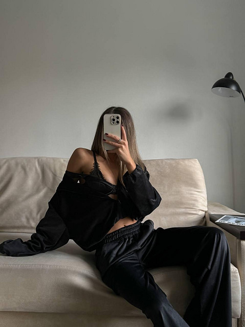 Женский стильный повседневный велюровый костюм велюр плюш Одесса - изображение 5