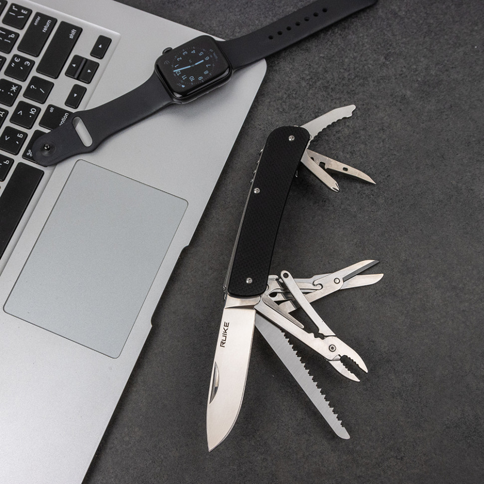 Багатофункціональний ніж Ruike Criterion Collection L51 чорний Киев - изображение 12