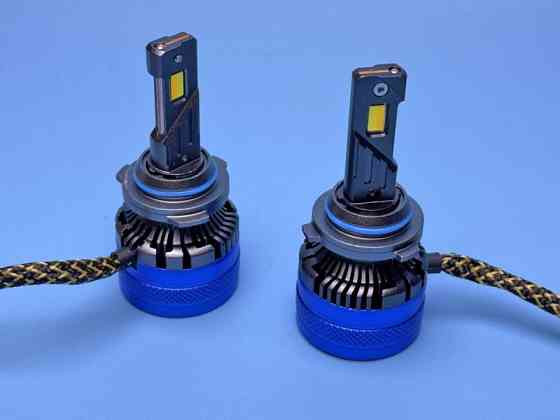 LED лампы HB4 (9006) K68 (120W) с пультом — 3 цвета (3000K/4300K/6000K) + Стробоскоп Харьков