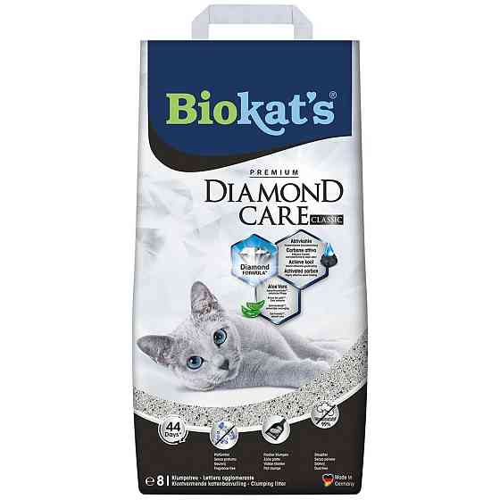 Наповнювач Biokats Diamond Classic для котячого туалету, бентонітовий, 8 л Вінниця