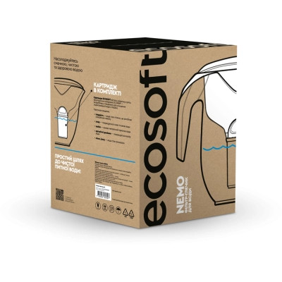 Фильтр-кувшин Ecosoft НЕМО перлинний 3л (4820056807097) Винница - изображение 5