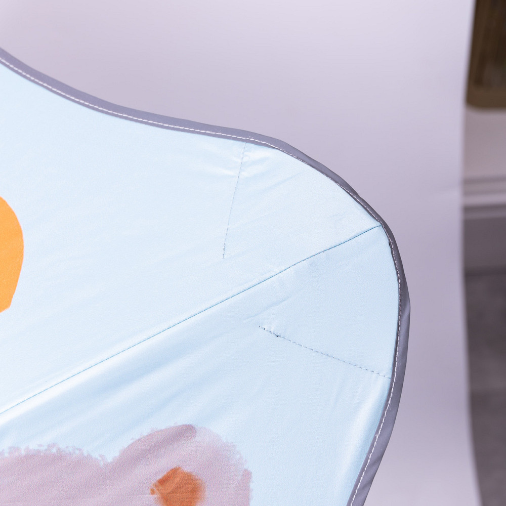 Парасолька дитяча механічна елегантна з принтом міцна надійна з поліестеру діаметр 90 см HP-23-13R Київ - фото 9