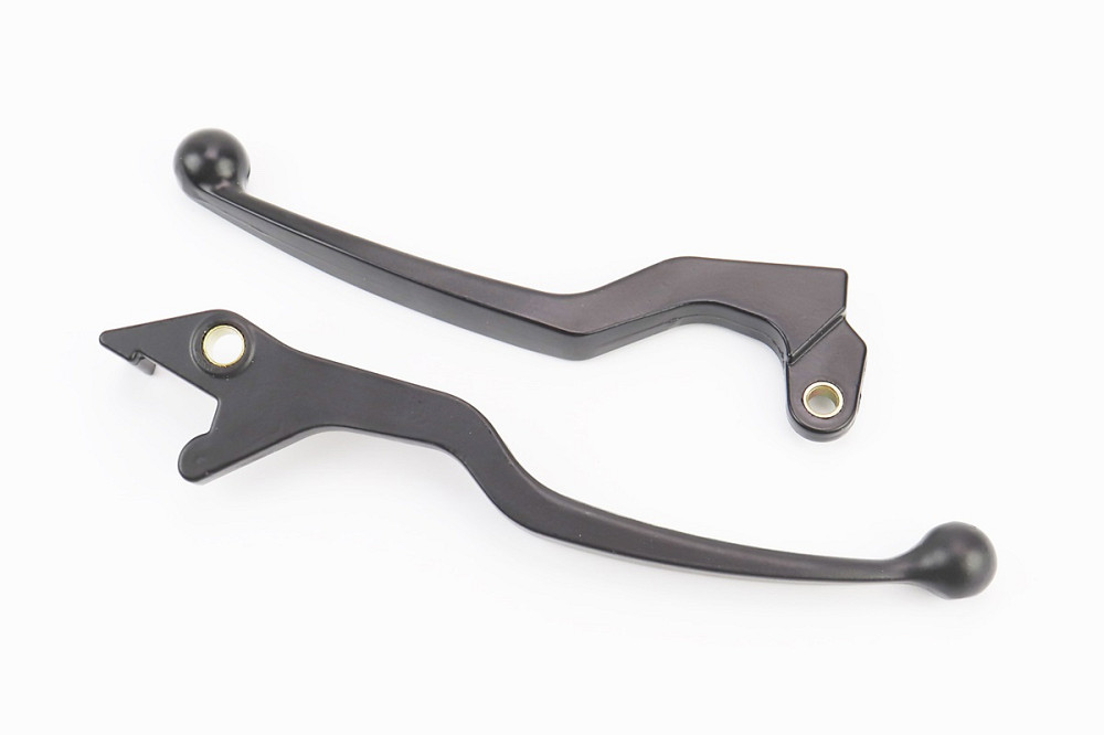 Важіль керма лівий, правий к-кт 2шт (під зчепл./диск. гальмо), чорний Киев - изображение 1