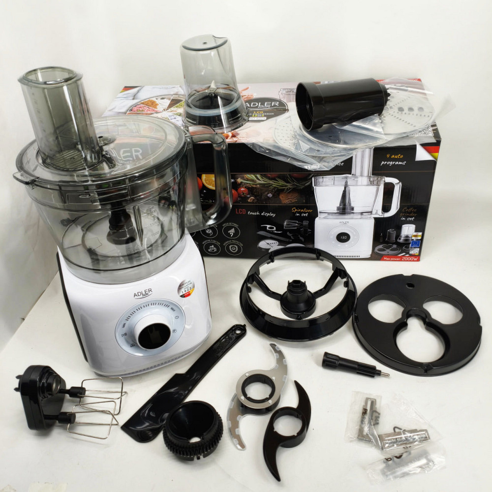 Електричний блендер подрібнювач ADLER, Ергономічний блендер для кухні із мірною чашею YX-80 Львів - фото 9