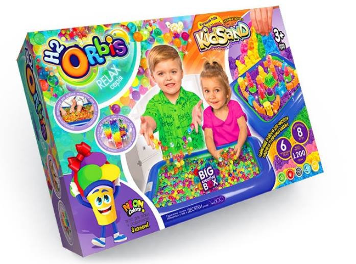 Набір для творчості Danko Toys 3в1 Big Creative Box ORBK-01 з орбізами Вінниця - фото 1