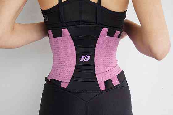 Пояс-корсет для поддержания спины Power System PS-6031 Waist Shaper Pink L/XL Луцк