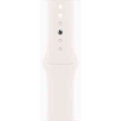 Смарт-часы Apple Watch Series 11 GPS + Cellular 42mm Gold Titanium Case with Light Blush Sport Band - S/M (MF8W4RK/A) Винница