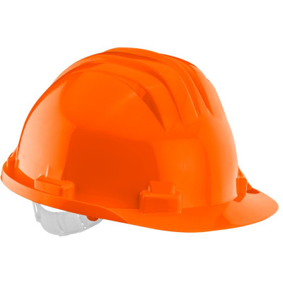 Каска защитная Neo Tools пластик полипропилен HDPE, пряжка для регулировки, оранжевая. (97-205) Винница - изображение 1