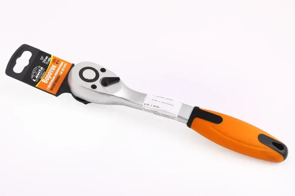 Ключ тертя 1/2 72 зуба вигнутий Lavata Вінниця - фото 1