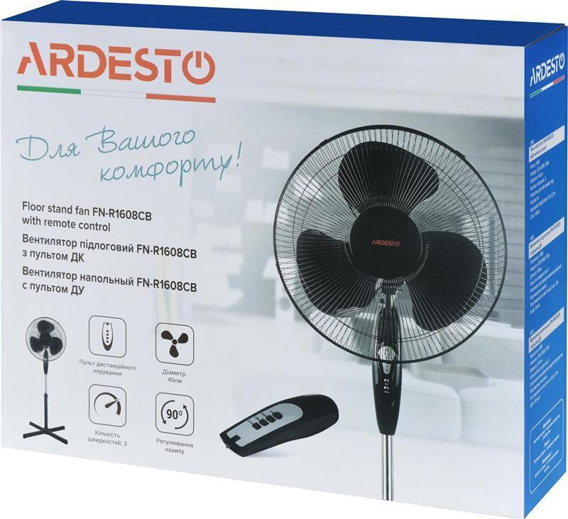 Вентилятор Ardesto FN-R1608CB ( 23906 ) Харьков - изображение 8