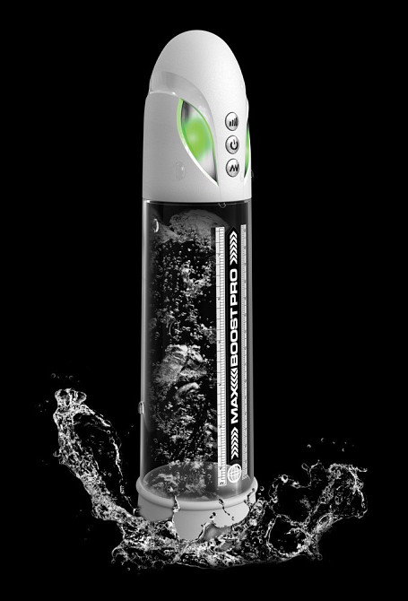 Помпа вакуммная Pipedream Pump Worx Max Boost Pro Flow белая, 30.6 см Sex Aura Киев - изображение 6