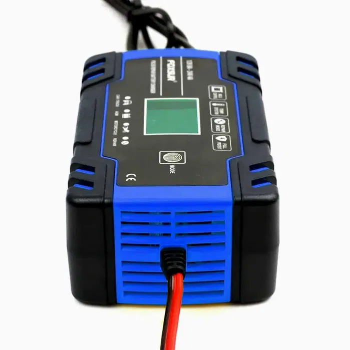 Зарядное устройство для автомобильного аккумулятора Foxsur 12V-24V 8A (Синий) Киев - изображение 3