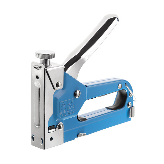 Степлер будівельний, під скобу 11,3×0,7×4-14 мм NONAME (INTERTOOL) RT-0101 Київ - фото 1