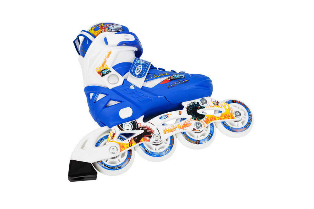 Роликові ковзани YX-0151-15 сині Киев - изображение 4