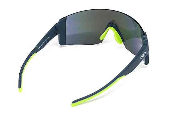 Окуляри захисні Global Vision Astro Blue (G-Tech™ blue), дзеркальні сині в синій оправі (з можливістю установки діоптрійної Запорожье