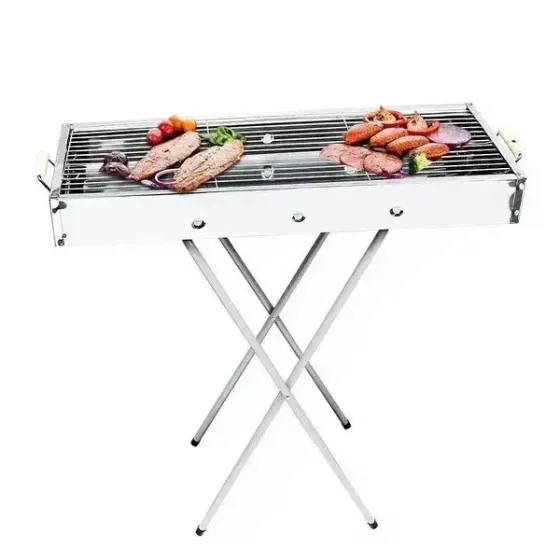 Переносний мангал BARBECUE TRAY 770T MD-008 809 (80*30*78см) Коломыя