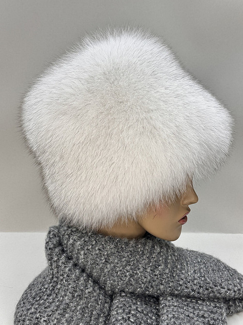 Шапка меховая женская кубанка Ребекка Колотый лёд Харьков - изображение 6