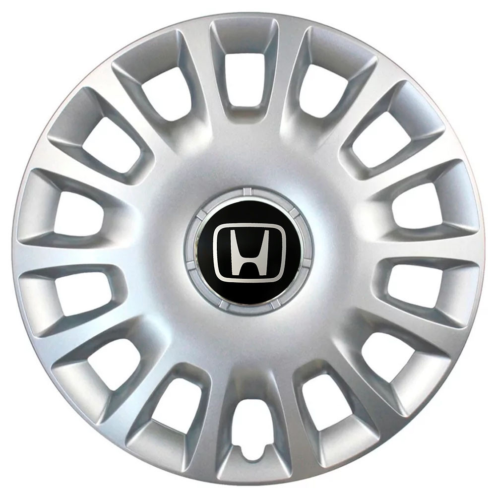 Автомобильные модельные колпаки R15 Honda 307 4шт, SJS, серебряные Киев - изображение 1