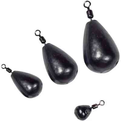 Грузило DS Джиг-ріг з вертлюгом чорний 20г (7 шт/уп) (3981.05.99) Винница