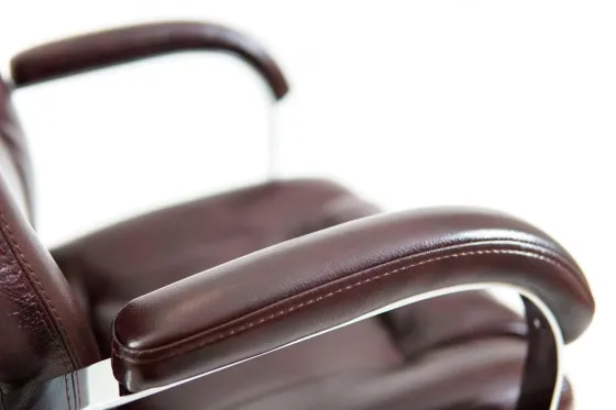 Офісне Крісло Керівника Richman Alberto Titan Firenze Хром М3 MultiBlock Коричневий Київ