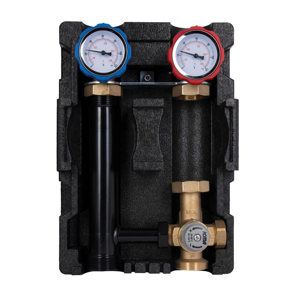 Насосна група Icma NoR004 1 1/2"x1" під'єднання зліва, без насоса 93R004AFS5505SC Київ - фото 2