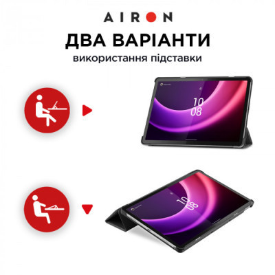 Чохол до планшета AirOn Premium Lenovo Tab P11 2nd Gen 11.5" + protective film black (4822352781093) Вінниця - фото 2