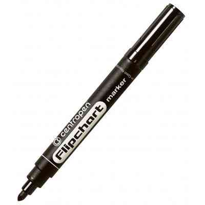 Маркер Centropen Flipchart 8550 2,5 мм, round tip, black (8550/01) Винница