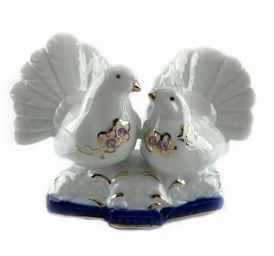 Статуетка декоративна Голуби кераміка Київ - фото 1