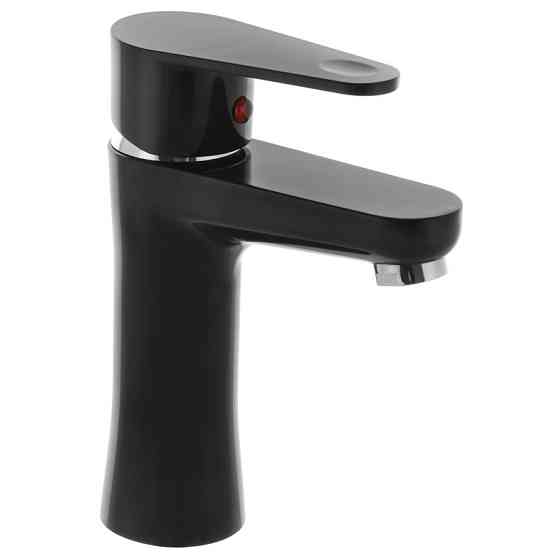Змішувач для умивальника Plamix VEGA-001 Black термопластик (без підводки) (PM0571) Чернівці