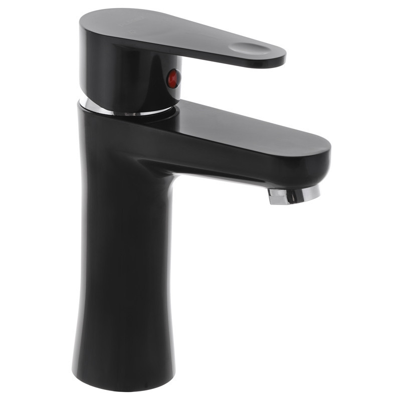 Змішувач для умивальника Plamix VEGA-001 Black термопластик (без підводки) (PM0571) Чернівці - фото 1